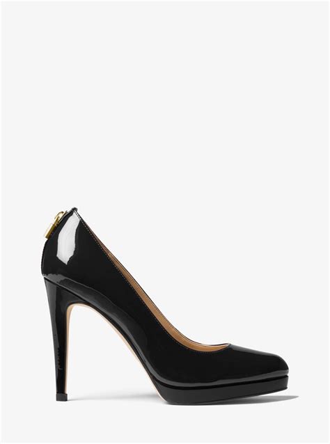 michael kors antoinette patent leather pump|Antoinette Patent Leather Pump .